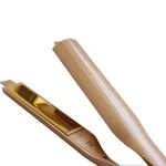 New arrival hair curling iron  coating hair curler with anti high temperature tape heating plate