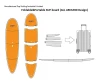 new arrival portable & foldable  sup stand up paddle board