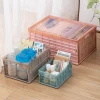 New cheap design Household Collapsible Plastic folding Storage Box foldable Sundries organizer