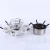Import New Chocolate Fondue Fountain Melting Stainless Steel Chocolate Fondue Pots from China