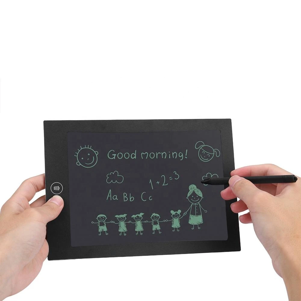 New creative two in one 8.5inch  erasable magic magnetic writing board drawing board led tracing pad for kids best love