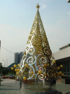 New design 2015 outdoor giant display holiday tree