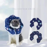 New Design Elizabethan Circle Adjustable Collar Anti-Bite Lick Wound Protective Head Cover Cats Pet Dog Care Products