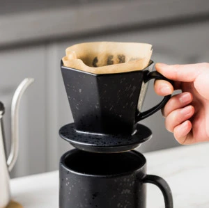 New Design Filter Cup Coffee Pot and Dripper Coffee Making Set