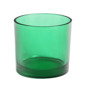 New Design Glass Candle Cup Glass Candle Tumbler For Promotion