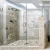 Import New design glass shower room with low price /high quality simple shower cabinet from China