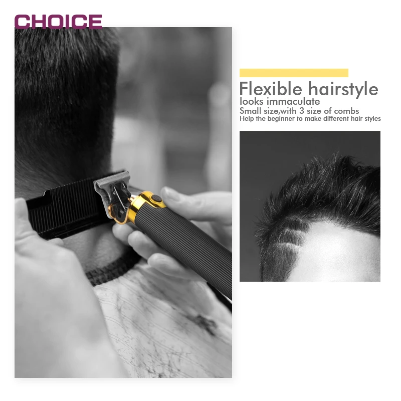 New Design Multifunctional Profesional OEM Hair Clipper Guide Combs Hair Trimmers Cuttings Electronic Hair Clipper