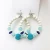 Import New Designed Tribled Style  Natural Crack Stone Seed Bead Fishhook Earring Hoop For Women from China