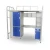Import New Fashion Dormitory Furniture Decker Bed with Wardrobe and Study Table Wholesale Online from China