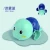 Import New hot sale  cute animal turtle upper chain playing toys for baby game and bath wind up toys from China