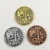 New product exclusive design metal gold brass 3d souvenir antique old coin for collectible