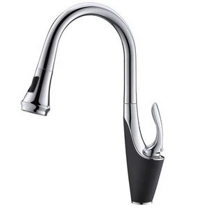 New Single Handle Pull Out Kitchen Faucet Deck Mount Sink Faucet