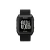 Import New small square electronic watch, minimalist black screen, trendy watch, high-end color matching, waterproof electronic watch from China