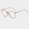 New spectacle frame vintage unisex optical frames glasses transparent clear round eyeglasses