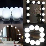 New Style Hollywood Waterproof 8W Power LED Makeup Mirror Lights Kit for Femme