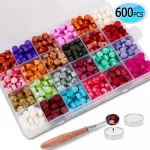 New Style Standard Colors Glue Gun Sealing Wax  40 colors Seal wax sticks   wickless sealing wax sticks with small MOQ