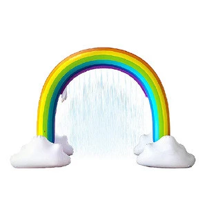 New Toys 2020 Kids PVC Inflatable Water Spray Rainbow Arch Children&#39;s ECO Outdoor Lawn Water Playing Toy