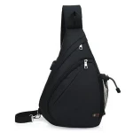 new waterproof chest bag crossbody messenger bags for men sling chest shoulder bag in stock