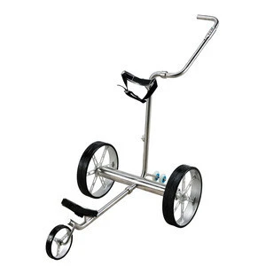 Newest Electric Golf Trolley /manual golf trolley/Stainless steel golf trolley no rust golf trolley