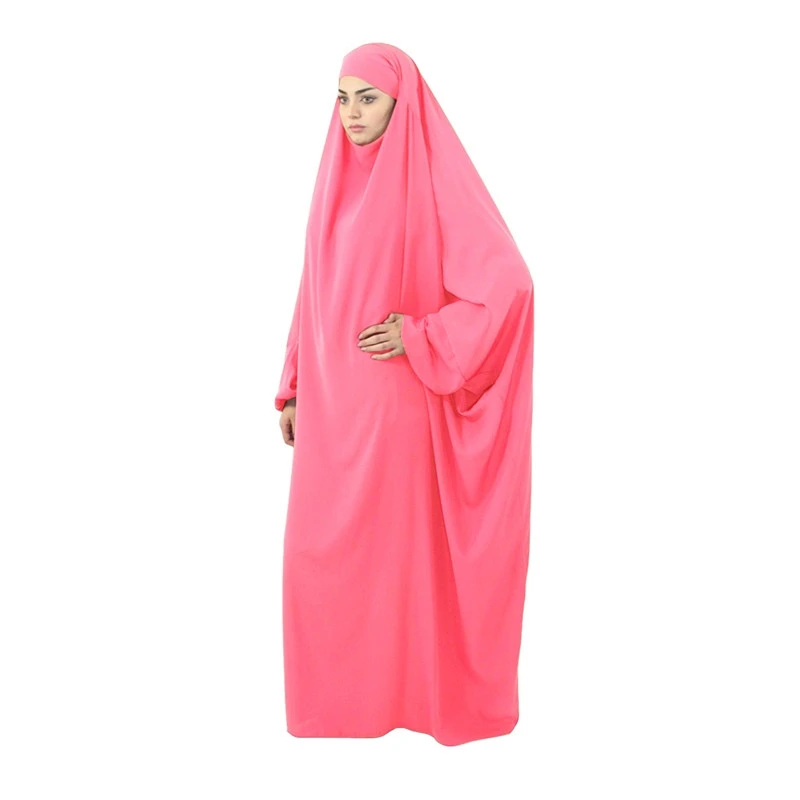 Newest Hot Sale Ramadan Hijab Dress Prayer Abayas Islamic Clothing Muslim Jilbab Prayer Dress for Women