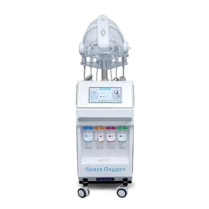Newest Multi Function Space Oxygen H2O2 9 In 1 Hydroxyl Hydroxide Facial Aqua Peel Spa Space Oxygen Machine For Skin Care