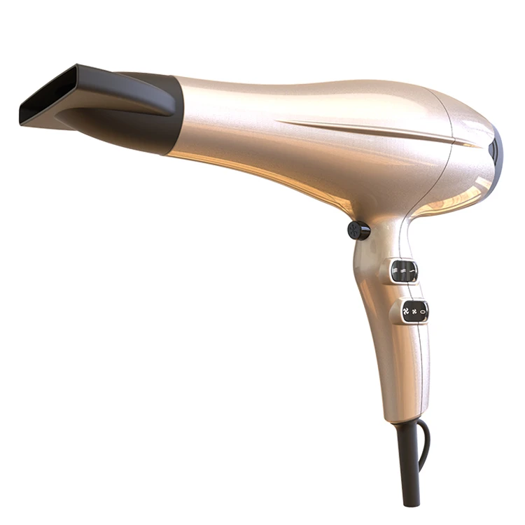 Newest Professional AC motor hair dryer salon hair equipment BY-538 with cool shot 2200w