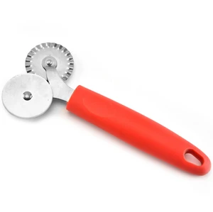 Nice Price Baking Tools Stainless Steel Double Wheel Pizza Cutter