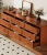 Import Nine Drawer Dresser Chest Drawers solid wood Side Pockets Hooks Storage Dresser For Bedroom Living room from China