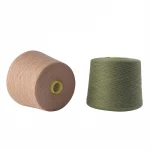 Nm26/2 Stock woolen cashmere yarn or erdos cashmere yarn for pashmina shawl cashmere