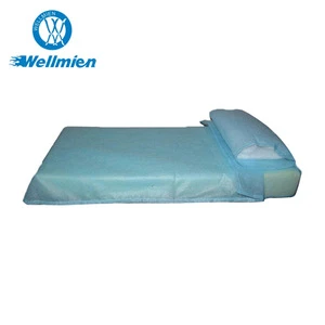 Non Woven Dark Blue Color  Disposable Hospital Bed Sheet