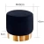 Import Nordic luxury Ottoman Living Room Pouffe Best Quality Fabric Stool for Bedroom Velvet Ottoman Puff Pouf from China