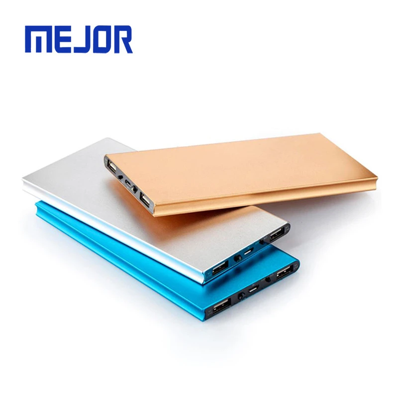 Note Book shape power banks 2 usb portable laddare mobile battery phone charger PowerBank 20000mah