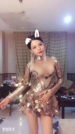 novance y1003new dreamy hot party dress  glamourous transparent clubwear glitter tube evening night prom dress