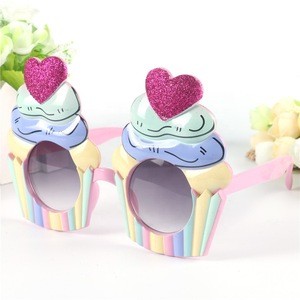 Novelty design plastic cool shape magical eyes funny glasses for party supplies