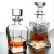 Import Novelty Fancy Custom Empty Brandy XO Vodka 1L Decanter Engraved Alcohol Cognac liquor Whisky Glass Wine Bottle from China