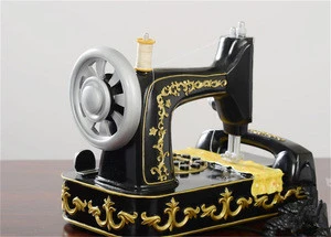 Novelty Fashion Creative Home Decoration Corded Sewing Machine Antique Telephone