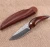 Import OEM combat fixed knife type with damascus steel blade material from China