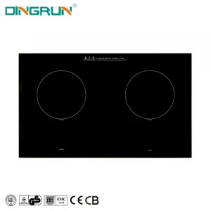 OEM Quality Portable Induction Cooktop Double Burner Kitchen Stove Hob 220 Volt Ceramic Cooking 2200W Infrared Induction Cooker
