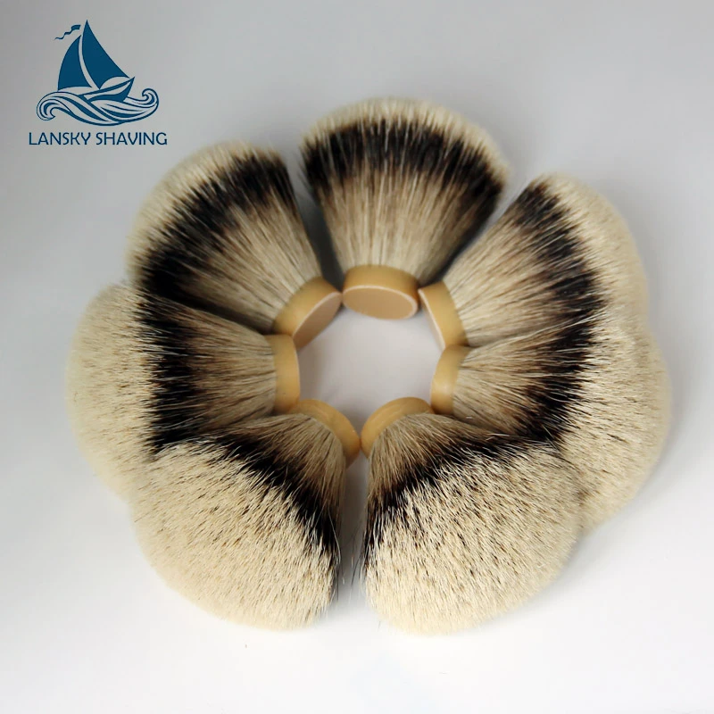 OEM shaving brush made up different type material shaving knots and shaving handle china supplier