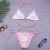 Import OEM&amp;ODM Rhinestone Biquini Luxury Swimsuit Set String Sexy Bikini Two Piece Swimwear from China