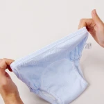 OEM/ODM eco-friendly infant toddler organic 100% cotton short pants undies custom walking training baby underwear
