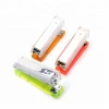 Office Accessories Book Binding Multi-color Perspex Stapler without Staples