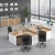 Import Office project manufacture cubicles office workstation cubicle for 6 person from China