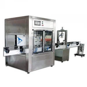 Oil Filling Plant Oil Filling and Capping Machine Oil Packing Machine Automatic filling and capping machine