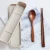 Import Old Carpenter Brand Wholesale Fancy Design Luxury Kids Adult Reusable Flatware Wooden Cutlery Travel Set With Case from China