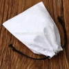 Organic Shopping Drawstring Bag with Customized Logo, Small Cotton Drawstring Bag For Shopping, China Drawstring Cotton Bag