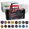 Original Metal Battle Beyblades Toys Set Bayblade Burst Spinning Top Toy Gyro Box Toolbox With Stadium And Launcher Case For Kid