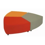 Ottoman for modern children library furniture
