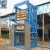 Import Outdoor cargo lift / hydraulic lead rail chain type goods elevator from China