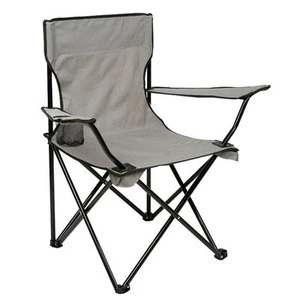 Outdoor casual beach chair Oxford steel pipe convenient fishing camping folding chair.